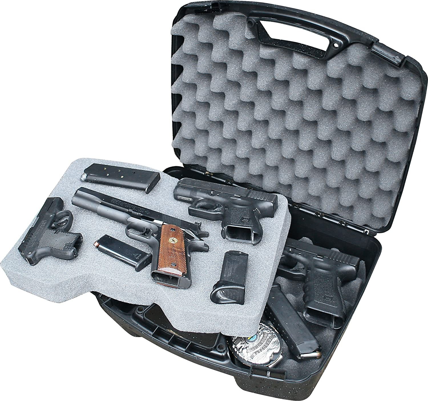 MTM 2 Pistol Handgun Case Up to 8.5-Inch Revolver Barrel 