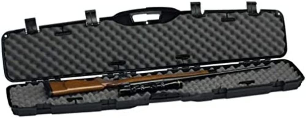 Plano Pro-Max Series Single Scoped Rifle Case 1531-04with PillarLock, Black, Hard Shell Rifle Case,